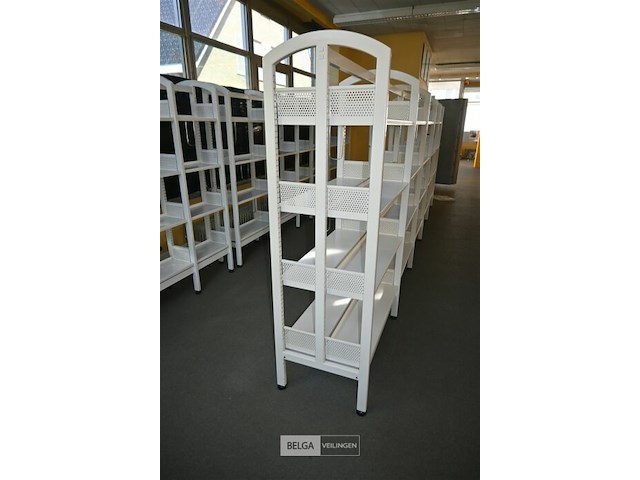 Metalen bibliotheekrek - afbeelding 5 van  5