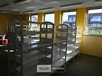 Metalen bibliotheekrek - afbeelding 2 van  5
