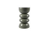 Metalen bijzettafel - glanzend khaki - afbeelding 4 van  5