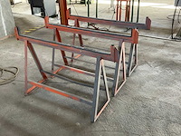 Metalen bok (3x) - afbeelding 1 van  1