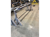 Metalen bok uitschuifbaar (2x) - afbeelding 2 van  5