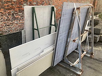 Metalen bokken + materiaal (2x) - afbeelding 1 van  6