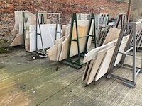 Metalen bokken + materiaal (4x) - afbeelding 1 van  9