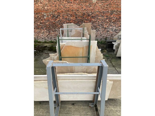 Metalen bokken + materiaal (4x) - afbeelding 2 van  9