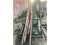 Metalen bokken + materiaal (4x) - afbeelding 3 van  9