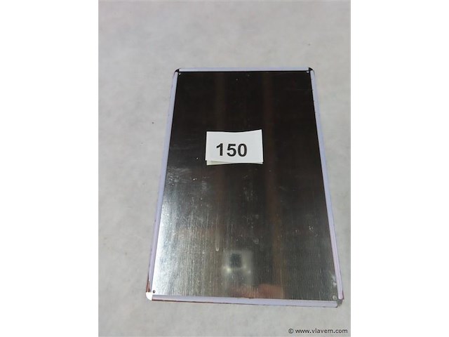 Metalen bord 1 stuk - afbeelding 2 van  2