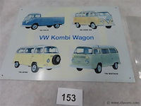 Metalen bord 1 stuk - afbeelding 1 van  2