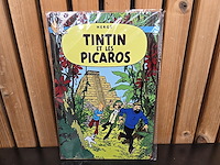 Metalen bord tintin - afbeelding 1 van  2