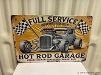 Metalen bord - afbeelding 1 van  1