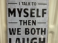 Metalen bord - afbeelding 1 van  1