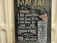 Metalen bord - afbeelding 1 van  1