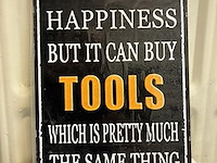 Metalen bord - afbeelding 1 van  1