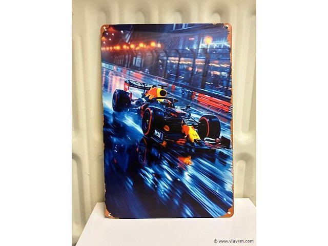 Metalen bord - afbeelding 1 van  1