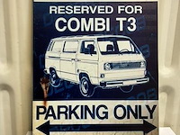 Metalen bord - afbeelding 1 van  1