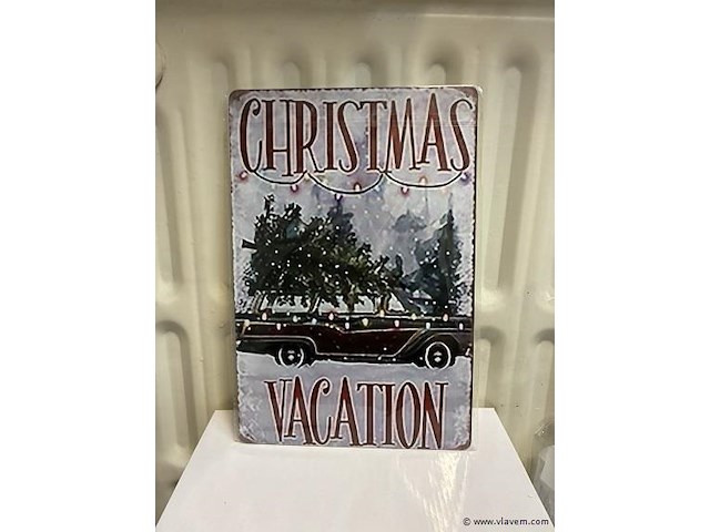 Metalen bord - afbeelding 1 van  1