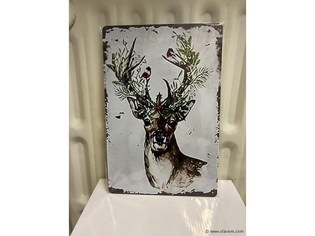 Metalen bord - afbeelding 1 van  1