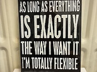 Metalen bord - afbeelding 1 van  1