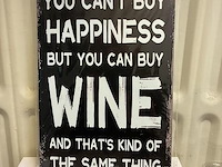 Metalen bord - afbeelding 1 van  1