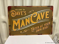 Metalen bord - afbeelding 1 van  1