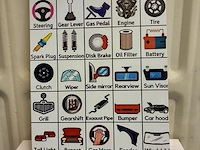 Metalen bord - afbeelding 1 van  1