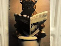 Metalen bord - afbeelding 1 van  1