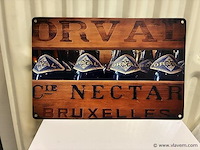 Metalen bord - afbeelding 1 van  1