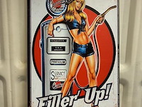 Metalen bord - afbeelding 1 van  1