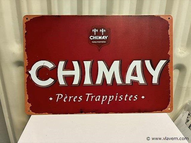 Metalen bord - afbeelding 1 van  1