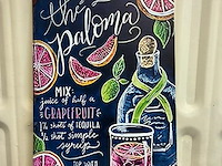 Metalen bord - afbeelding 1 van  1