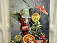 Metalen bord - afbeelding 1 van  1