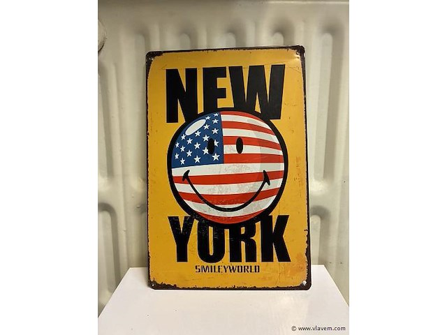 Metalen bord - afbeelding 1 van  1