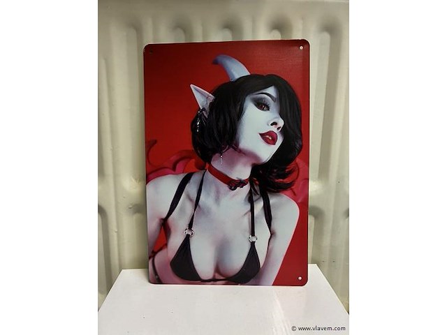 Metalen bord - afbeelding 1 van  1