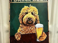 Metalen bord - afbeelding 1 van  1