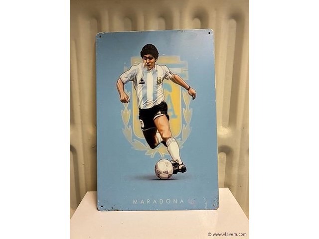 Metalen bord - afbeelding 1 van  1