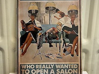 Metalen bord - afbeelding 1 van  1