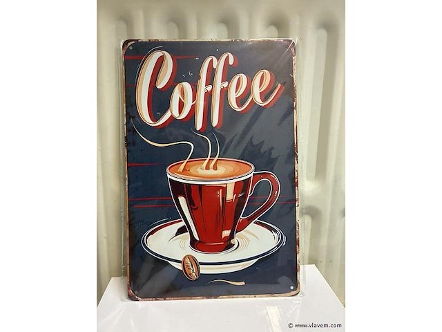 Metalen bord - afbeelding 1 van  1