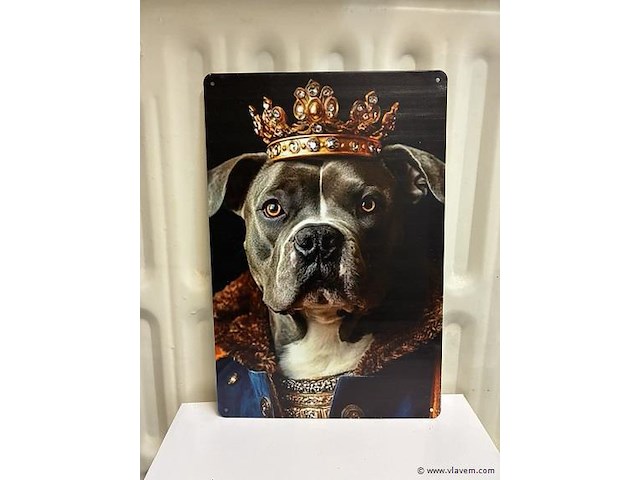 Metalen bord - afbeelding 1 van  1