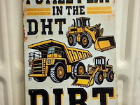 Metalen bord - afbeelding 1 van  1