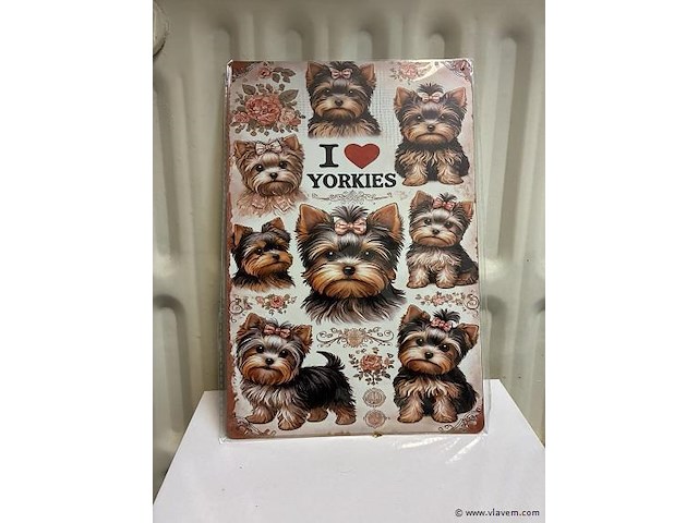 Metalen bord - afbeelding 1 van  1