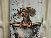 Metalen bord - afbeelding 1 van  1