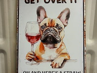 Metalen bord - afbeelding 1 van  1