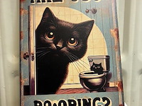 Metalen bord - afbeelding 1 van  1