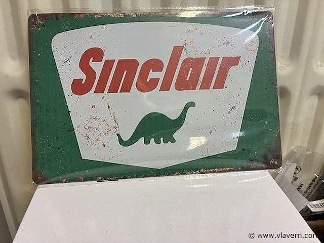 Metalen bord - afbeelding 1 van  1