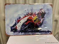 Metalen bord - afbeelding 1 van  1