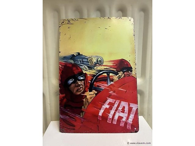 Metalen bord - afbeelding 1 van  1