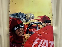 Metalen bord - afbeelding 1 van  1