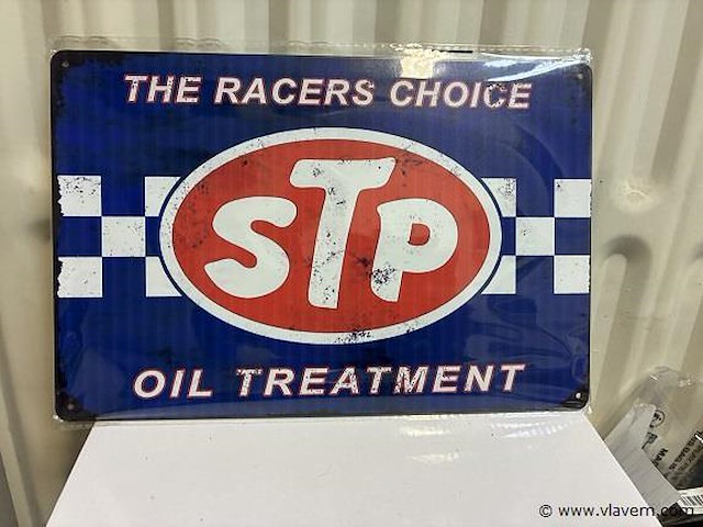 Metalen bord - afbeelding 1 van  1