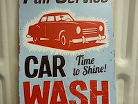 Metalen bord - afbeelding 1 van  1