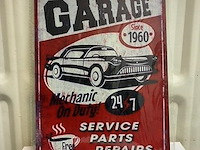 Metalen bord - afbeelding 1 van  1