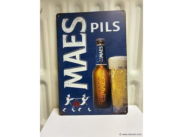 Metalen bord - afbeelding 1 van  1